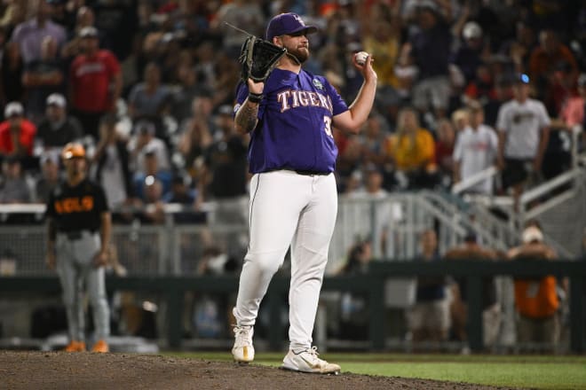 LSU beats SEC rival Tennessee 6-3 at the College World Series with