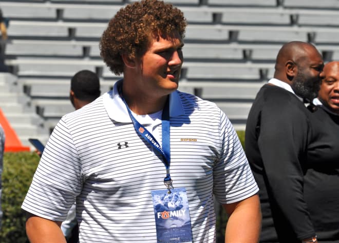 Oxford's Clay Webb is projected to be one of the top offensive linemen in the 2019 class.