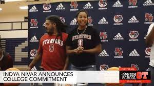 Nivar joins Lauren Betts and Talana Lepolo in Stanford's 2022 class. 