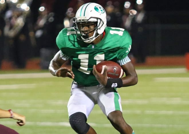 Brenham (TX) athlete Kendarin Ray racked up over 2,200 yards and 22 touchdowns this season, but is being recruited for defense by Tulsa.