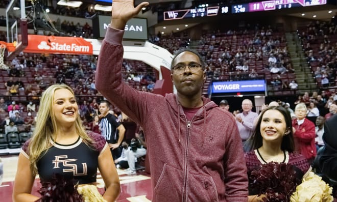 Charlie Ward, who was honored during an FSU basketball game in February, was viewed as having the perfect skill set for the Fast Break Offense.