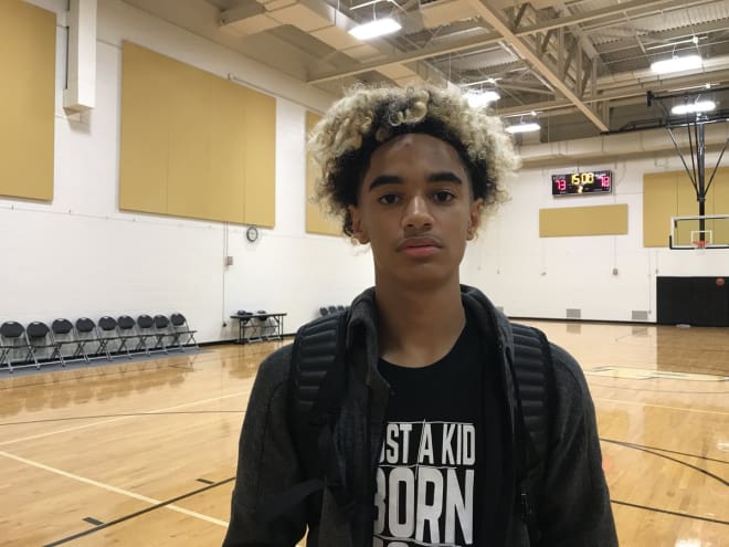 Elite 2021 point guard Khristian Lander picked up a Michigan offer Thursday. 