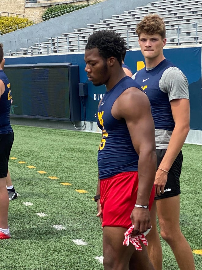 Powell showcased his abilities at the West Virginia Mountaineers one-day event.