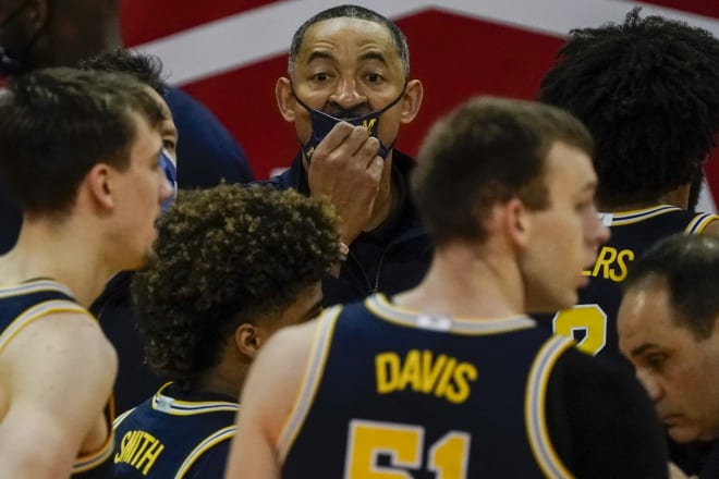 Michigan Wolverines basketball head coach Juwan Howard has his team off to a 9-1 start to Big Ten play in his second season at the helm.