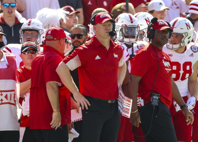 Nebraska Cornhuskers Football Coach Scott Frost