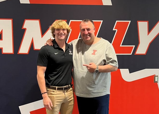 Illinois offers highly-ranked punter Declan Duley - OrangeandBlueNews