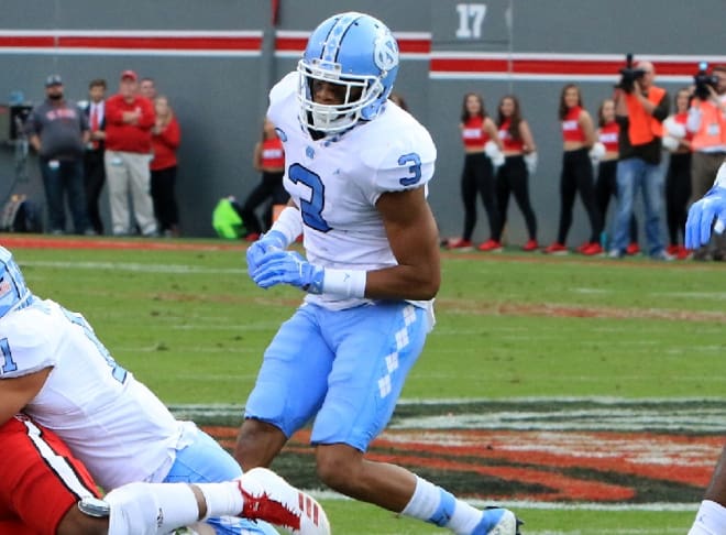 Dominique Ross at N.C. State last November.