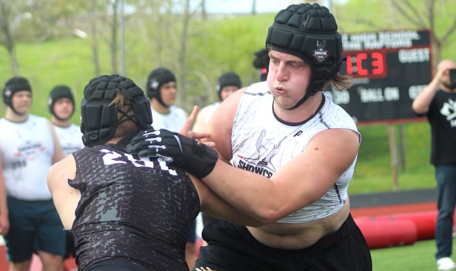 Colorado offensive lineman Connor Jones is committed to Michigan Wolverines football recruiting, Jim Harbaugh.
