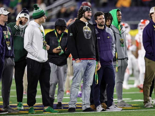 Notre Dame's biggest recruiting weekend during the season was for the Clemson game on Nov. 5.