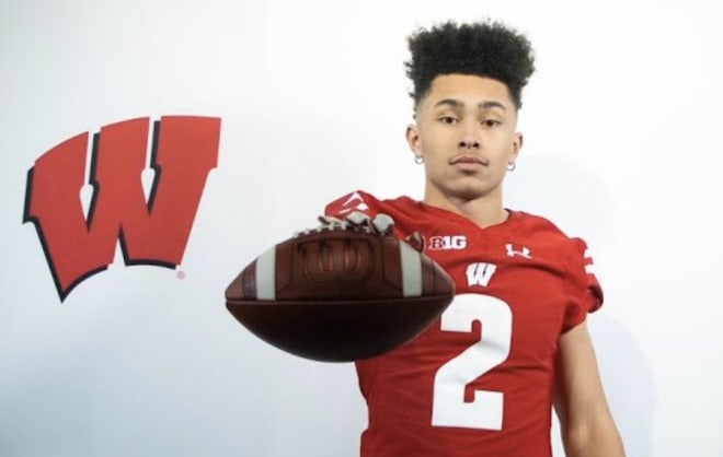 Wisconsin commit Loyal Crawford took in the Badgers' junior day earlier this month.