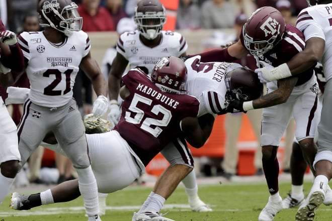 Justin Madubuike, Texas A&M