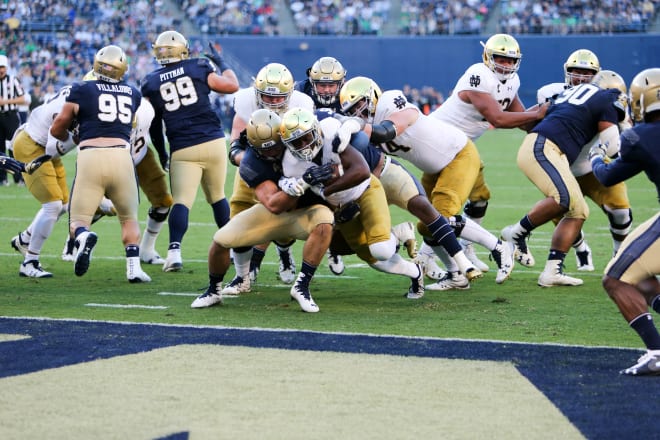 For the first time since 1978, the No. 16 Irish and No. 21 Midshipmen will meet with both ranked in the Associated Press poll.