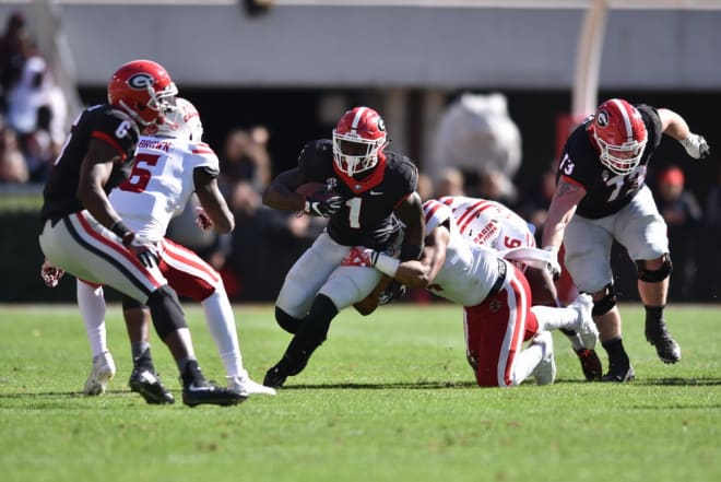 Finding ways to get playmakers like Sony Michel the ball will be a big part of spring practice.