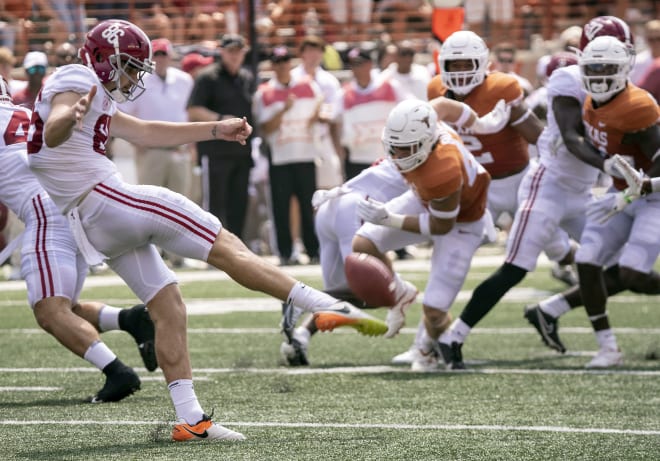 Alabama hit a kick in the waning moments to take down Texas in Austin during 2022