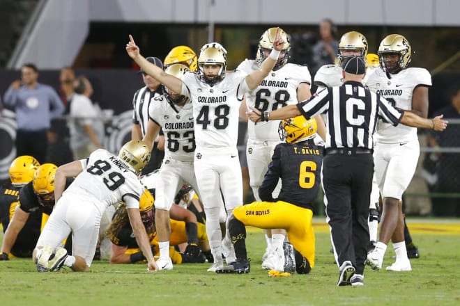 Colorado is considered a beatable team on ASU's schedule, one the Sun Devils last won against in 2017 (AP Photo/Rick Scuteri) 