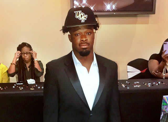 Eriq Gilyard committed to UCF during a Sunday night ceremony. 