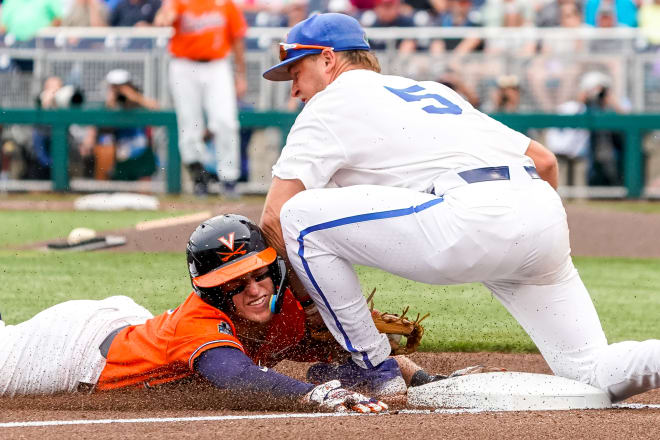 College World Series: Updates from Florida Gators vs. Virginia Cavaliers