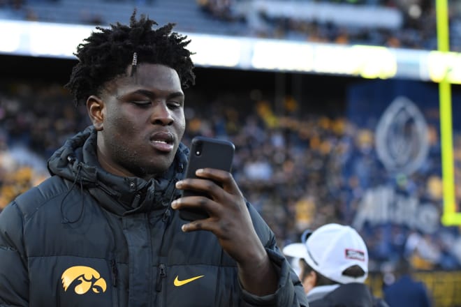 Josh Ogundele visited Iowa this past weekend and will take a trip to Cincinnati next.