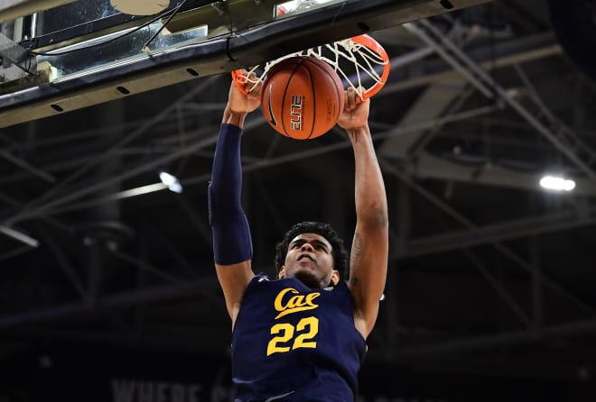 Cal forward Andre Kelly averages 14.8 ppg and 8.9 rpg