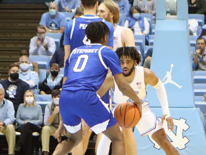 The Tar Heels held Asheville to just 25.7 percent shooting from the field Tuesday night.