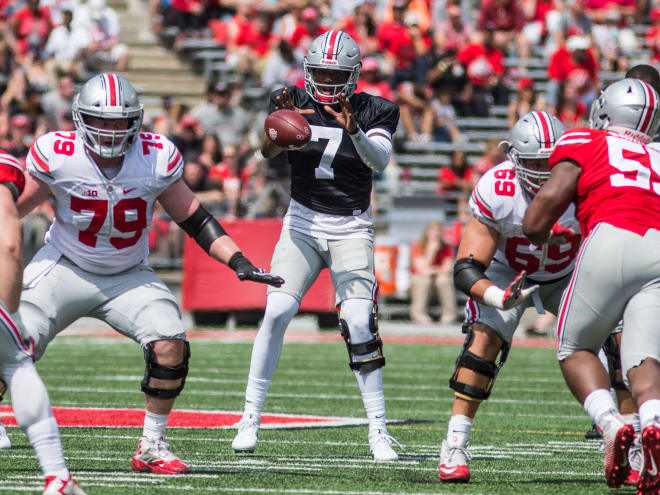 Ohio State's young QBs looked good on Satuday