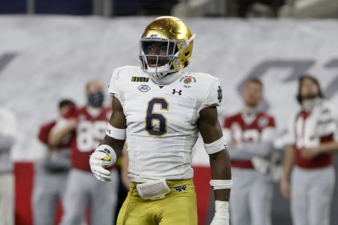 Notre Dame Football: Irish players named top-50 2021 NFL Draft