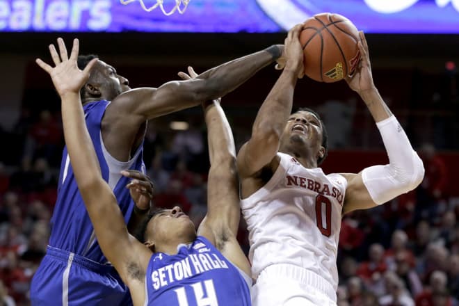 James Palmer Jr. dropped 29 points to help Nebraska pull away from Seton Hall for an important early-season victory.