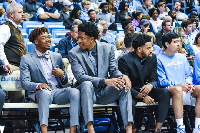 Dress suits abound on UNC's bench these days, so what's the latest on the Tar Heels plethora of injured players?