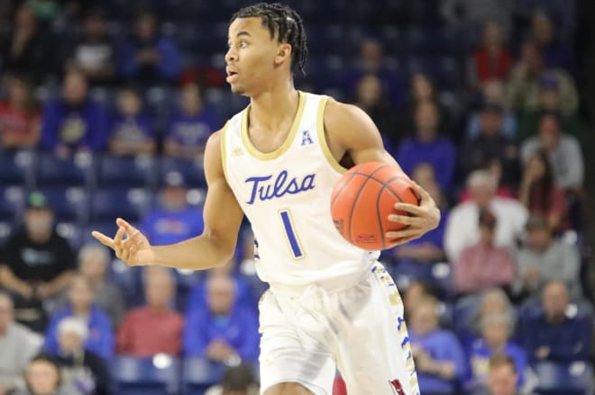 Tulsa guard Sam Griffin had 13 points against Central Michigan.