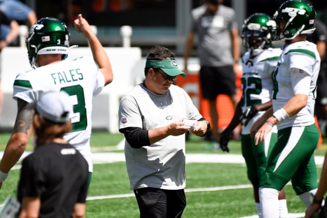 Dowell Loggains spent the last two years with the New York Jets.