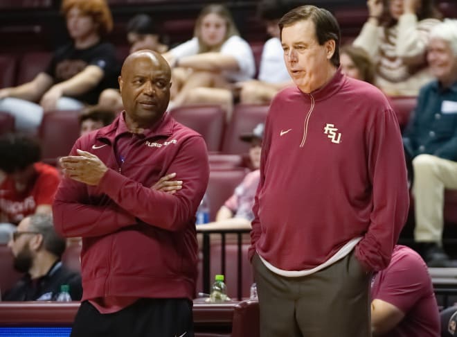 Injuries have limited what Leonard Hamilton and Stan Jones (right) can do with rotations.