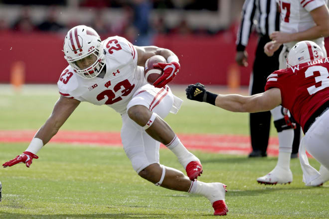 Jonathan Taylor had five touchdowns and UW's defense produced its