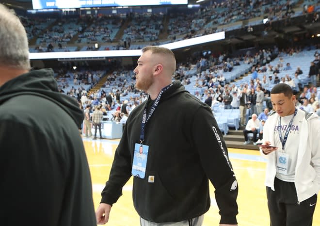 Zach Greenberg says a growth spurt and performance gave him the confidence he can play at UNC.