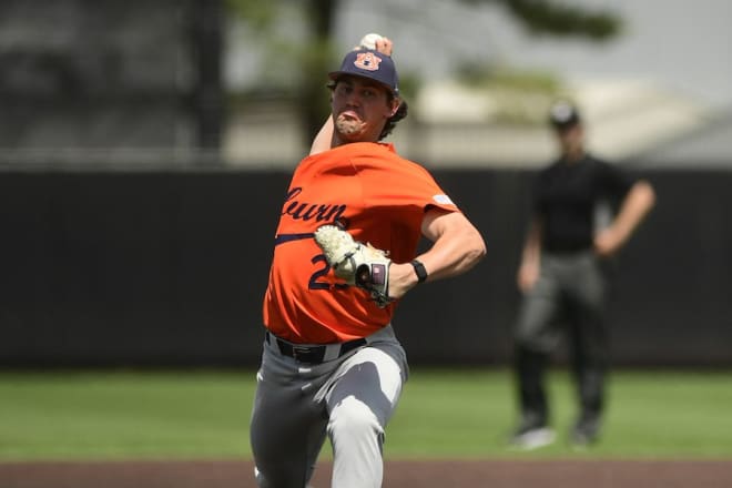 Herberholz earned Auburn's second SEC win by a starter Sunday.