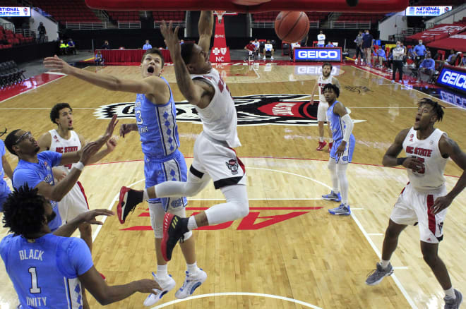 NC State Wolfpack basketball guard Shakeel Moore