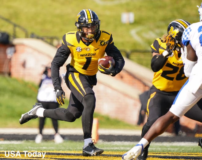 Tyler Badie figures to lead Missouri's backfield this season.