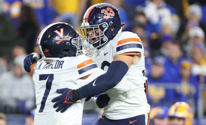 First-year inside linebacker West Weeks had one of his best games of the season in UVa's aggressive gameplan at Pitt.