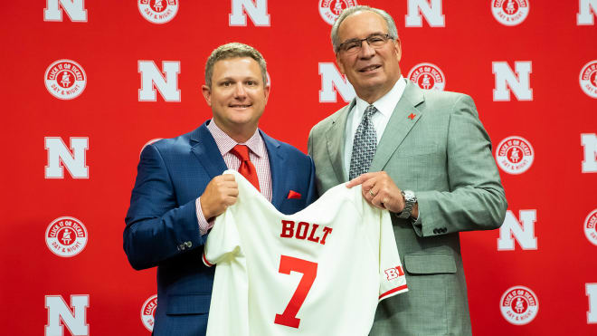 Nebraska introduced Will Bolt as their new head baseball coach this past Thursday. 