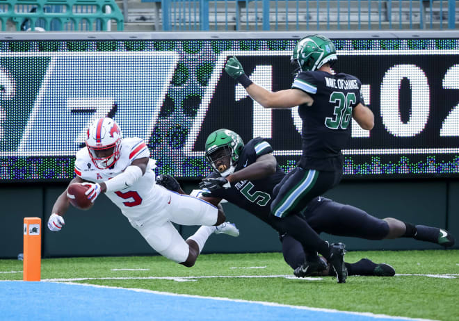 SMU receiver Danny Gray