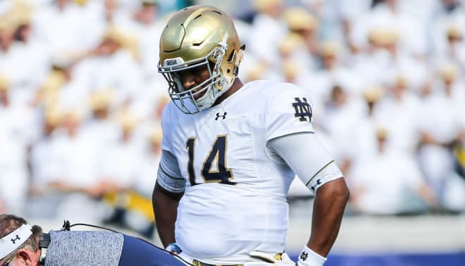 DeShone Kizer hasn't decided if he will return to Notre Dame in 2017.