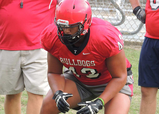 Rolesville (N.C.) High senior offensive lineman Jonathan Adorno verbally committed to NC State on June 11.