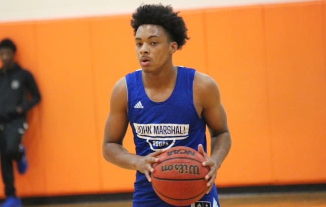 Junior point guard Jason Nelson led John Marshall to a state title, the program's third since 2014