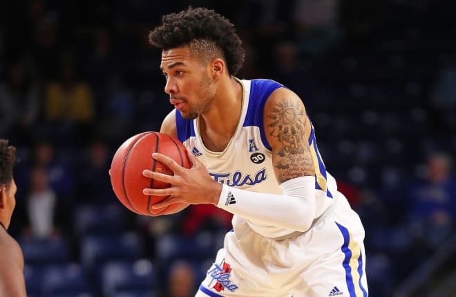 Darien Jackson is averaging 12.2 points and 6.0 rebounds this season for Tulsa.