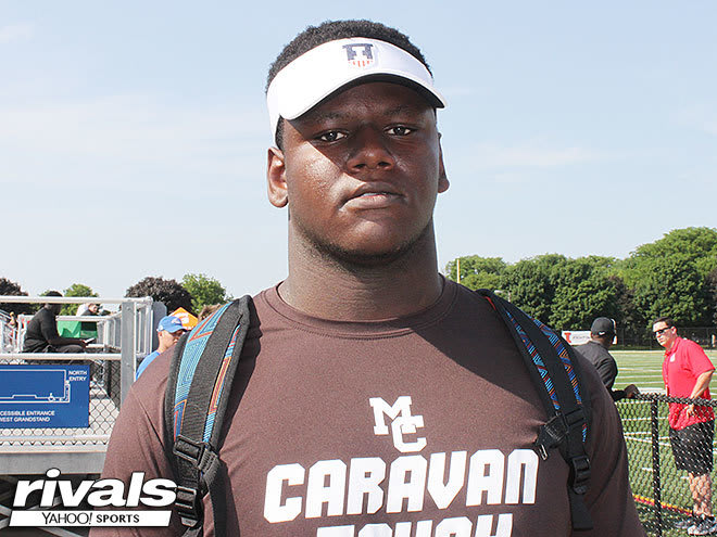Four-star defensive tackle Verdis Brown is originally from the Chicago area and he's got a few midwest programs in his top group, including U-M.