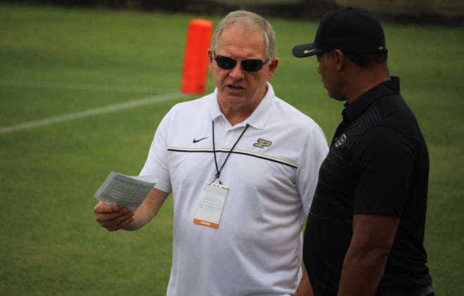 Purdue athletic director Mike Bobinski