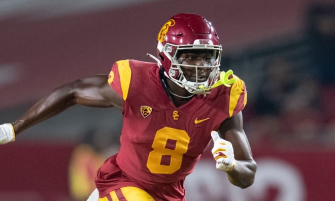 Trigg had seven receptions during his true freshman season at USC