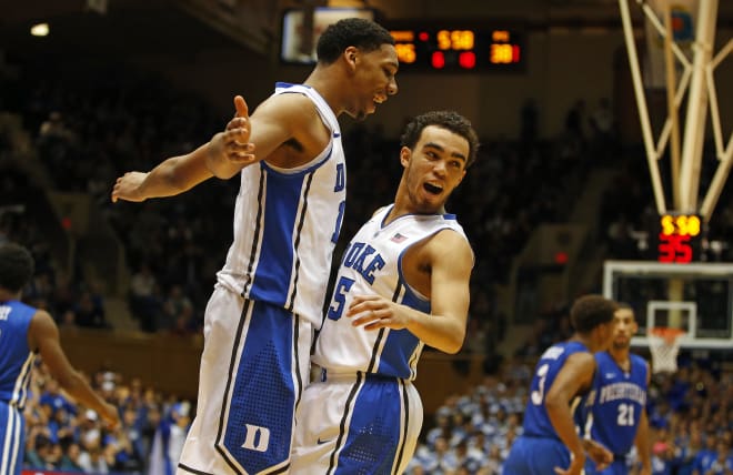 Jahlil Okafor and Tyus Jones