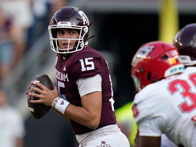 Conner Weigman is expected to return as Texas A&M's starting quarterback after a season-ending foot injury last year.