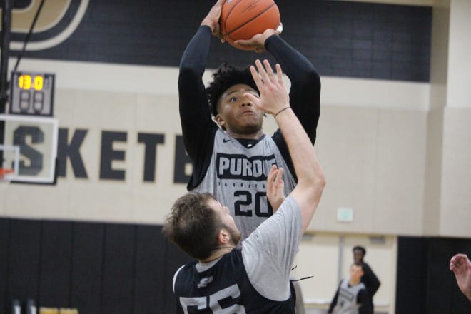 Nojel Eastern is one of the biggest guards in college basketball, and Purdue may look to leverage that size more than ever offensively.