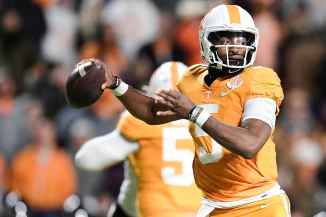 Hendon Hooker gives Tennessee a dangerous dual-threat at quarterback.